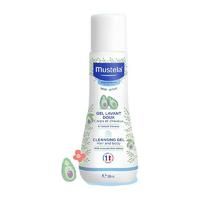 Mustela 妙思樂(lè) 溫和清潔嬰兒洗發(fā)沐浴露 200ml