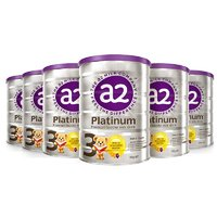 a2 艾爾 奶粉 澳洲白金版 12-36月牛奶粉新西蘭原裝進(jìn)口(紫白金)3段900g 3段900g*6罐