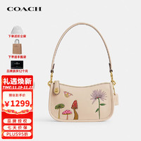 COACH 蔻馳 女包 Swinger專柜款印花麻將包 CK419