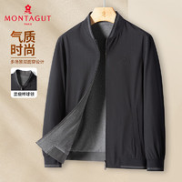 MONTAGUT 夢(mèng)特嬌 氣質(zhì)時(shí)尚男式夾克外套易打理