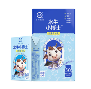 認養(yǎng) 兒童成長乳 水牛調(diào)制乳125mL×9盒