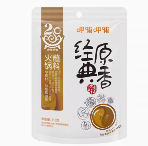 88VIP！呷哺呷哺 火鍋蘸料 經(jīng)典原香 115g