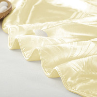 KING SILK 錢皇 鎏金親膚細膩被 100%桑蠶絲 3+5斤 220*240cm 白色