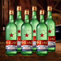 紅星 二鍋頭 56%vol 清香型白酒 750mL*6瓶