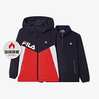 FILA 斐樂 男童冬季保暖舒適兩件套