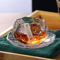 Le Bronte 朗特樂 日式初雪錘目紋茶具套 初雪品杯+茶托（4套裝）