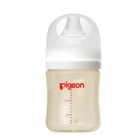 Pigeon 貝親 新生兒嬰兒寶寶PPSU奶瓶第3代 柔軟硅膠仿母乳寬口徑SS號 160ml