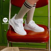 FILA 斐樂 兒童透氣復古跑鞋
