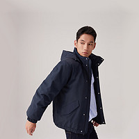 Levi's 李維斯 男士可收納風(fēng)帽御寒羽絨服外套 002HP-0000