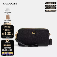 COACH 蔻馳 黑色奢侈品女士Kira19單肩斜挎包CH819B4BK