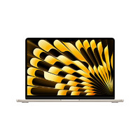 Apple 蘋果 MacBook Air 2024款 13.6英寸輕薄本（M3 8+10核、16GB、256GB）