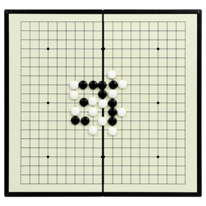 樂(lè)智由我磁性磁石棋類(lèi)玩具便攜式圍棋五子棋折疊棋盤(pán)兒童親子互動(dòng)游戲桌游