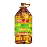 金龍魚(yú) 食用油 低芥酸 非轉(zhuǎn)基因壓榨 特香菜籽油5L（新老包裝隨機(jī)發(fā)貨）