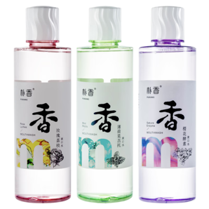 茶花說（TEAHORSAY）漱口水500ml*3瓶 溫和0酒精清新口氣清潔口腔減少牙漬