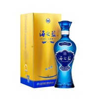 YANGHE 洋河 海之藍(lán) 藍(lán)色經(jīng)典 42%vol 濃香型白酒 375ml 單瓶裝