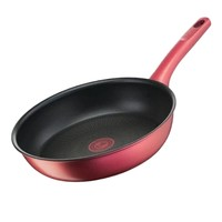 Tefal 特福 G26205不粘鍋平底鍋 26cm 紅點(diǎn)感溫技術(shù)