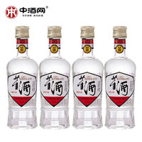 董酒 白標(biāo) 54%vol 董香型白酒 125ml*4瓶