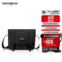 Samsonite 新秀麗 男士單肩斜挎包 NR8*002黑色