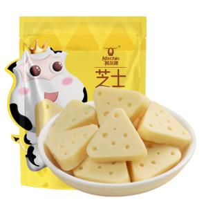 科爾沁 芝士三角 原味100g 休閑零食 奶制品零食 內(nèi)蒙古特產(chǎn)奶酪