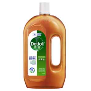 滴露（Dettol）消毒液消毒水衣物除菌液洗衣服地板殺菌除螨消毒噴霧片非84次氯酸 【殺菌除螨】松木1.2L