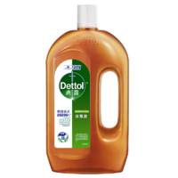 滴露（Dettol）消毒液消毒水衣物除菌液洗衣服地板殺菌除螨消毒噴霧片非84次氯酸 【殺菌除螨】松木1.2L