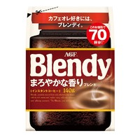 AGF 日本進(jìn)口 Blendy特濃烘焙冰水速溶黑咖啡粉 混合風(fēng)味 140g/袋70杯