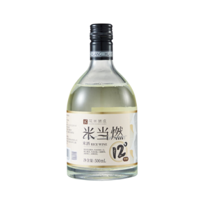 花米賢莊米當(dāng)燃 糯米酒低度500ml 12度 瓶裝多規(guī)格 12度 500mL 1瓶 【買2瓶以上贈2杯】