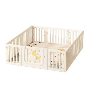 頑樂熊寶寶游戲圍欄嬰幼兒童防護(hù)欄地上爬行墊小戶型客廳室內(nèi)家用 星星圍欄180*200【贈(zèng)50海洋球】