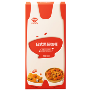 秋田滿滿 果蔬咖喱100g 減鹽 果蔬調(diào)料調(diào)味品享嬰兒寶寶兒童輔食食譜