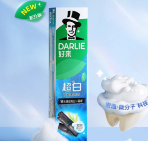 DARLIE 好來 超白竹炭深潔牙膏 140g