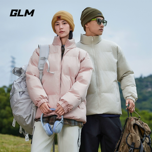 森馬旗下輕商務(wù)潮牌！GLM 秋冬男女同款加厚保暖棉服