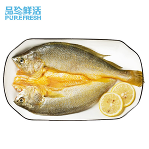 品珍鮮活三去黃花魚黃魚鲞（去鱗去腮去內(nèi)臟）生鮮深海魚類 福建寧德 黃魚鲞（250g/條）*5條