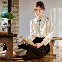 X.YING 香影 女士新中式國風襯衫 S841287800