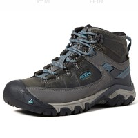 carhartt 卡哈特 Keen 女性中高幫登山靴 MagnetAtlantic Blue 尺碼6.5