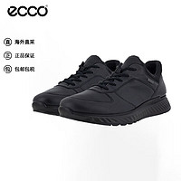 ecco 愛(ài)步 運(yùn)動(dòng)鞋男 戶外透氣休閑運(yùn)動(dòng)鞋  835304 01001黑色 41