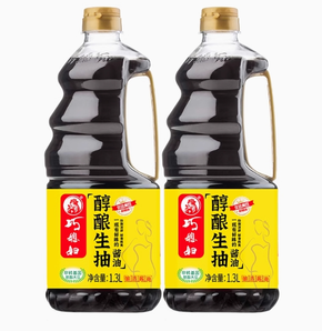 巧媳婦  醇釀生抽1.3L*2