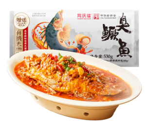 中華老字號！同慶樓 徽菜經(jīng)典黃山臭鱖魚（530g含料包）