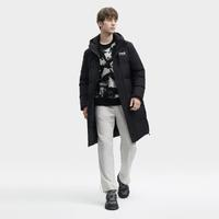 FILA 斐樂 男式時尚簡約長款羽絨服 F51M449907ABK