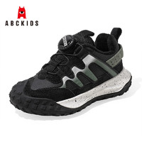 ABCKIDS 2024秋冬新款時尚男女童保暖棉鞋 黑色 30碼 內(nèi)長約18.2cm
