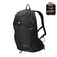 Marmot 土撥鼠 Gaia 25L 男女戶外徒步登山大容量運動雙肩包TSFUB202 黑色25L