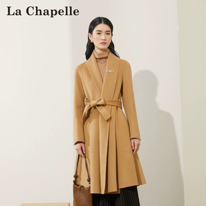 清倉低價(jià)！La Chapelle 拉夏貝爾 秋冬季雙面呢大衣