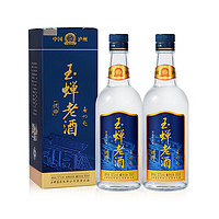 YUCHAN 玉蟬老酒 優(yōu)曲52度濃香型 500ml 傳統(tǒng)工藝 純糧固態(tài)發(fā)酵高粱優(yōu)級(jí)酒 2瓶 玉蟬優(yōu)曲雙支裝