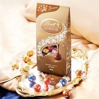 Lindt 瑞士蓮 進(jìn)口巧克力 600g 混裝軟心巧克力球