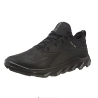 ecco 愛(ài)步 男式時(shí)尚運(yùn)動(dòng)鞋 反光 Mx Low Black 7-7.5