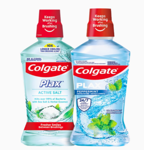 Colgate 高露潔 酷爽清新漱口水500ml*2瓶