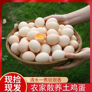 正宗農(nóng)家散養(yǎng)雞蛋五谷雜糧喂養(yǎng)草雞蛋柴雞蛋現(xiàn)撿現(xiàn)發(fā)鮮雞蛋