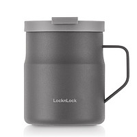 LOCK&LOCK LHC4262GRY 手持商務(wù)保溫杯 370ml