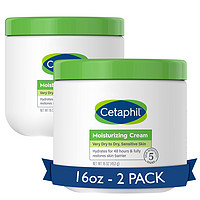 Cetaphil 絲塔芙 保濕面霜  干性肌膚 453g*2