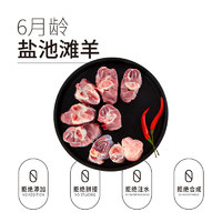 寧鑫 鹽池灘羊肉羊小腿切塊800g（內(nèi)含拐筋）羊腿肉生鮮原切 燉煮食材