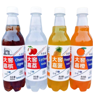 大窖嘉橙味汽水碳酸飲料500ml橙子味味道豐富清爽暢飲隨機發(fā)貨